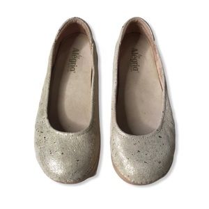 Alegria Petal Ballet Flats Gold Flake.